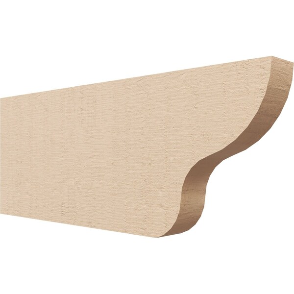Ekena Millwork 2in. W x 8in. H x 20in. L Greensboro Woodgrain TimberThane Rafter Tail, Primed Tan RFTUR02X08X20GRNRCPR - main